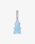 Crystal Nostalgia Bear Aquamarine - Anhänger - versilbert