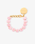 Mini Organic Shaped Bracelet bubblegum twist – Bracelets – vergoldet