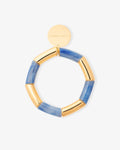 Flex Bracelet gold ocean blue – Bracelets – Gold-Plated