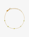 Crystal Green - Bracelets - 24ct Gold-Plated