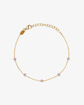 Crystal Violet - Bracelets - 24ct Gold-Plated