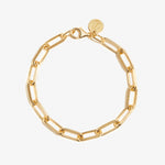 Lorde – XL Bicycle Chain Bracelet – 18kt gold-plated