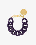 Great Bracelet purple – Armbänder – vergoldet