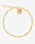 Figaro 3mm – Bracelets – 18ct Gold-Plated