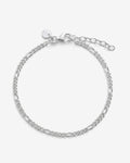 Figaro 3mm – Bracelets – Silver