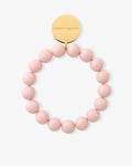 Mini Beads Flex Bracelet Light Rose - Armbänder - gelb vergoldet