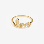Love – Rings– 18ct Gold–Plated