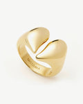 Molten Heartbreaker Ring – Ringe – 18kt Gold Vermeil