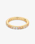Tennis Honey Tones - Rings - 18ct Gold-Plated