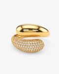 Amara Pavé - Rings - 18ct Gold-Plated