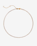 Tennis Choker – Halsketten – 18kt vergoldet