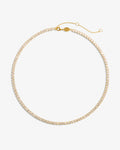 Bolder Tennis Choker – Halsketten – 18kt vergoldet